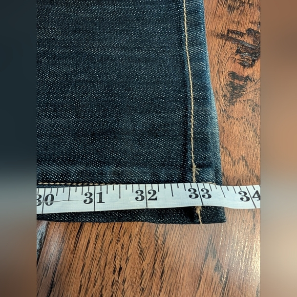 Fidelity Denim Y2K Dark Wash Bootcut Jeans Size 26 - Picture 10 of 10
